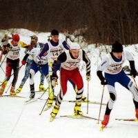Мусульманская молодежь соревновалась на лыжах