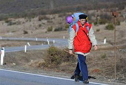 Боснийский паломник дошел до Турции