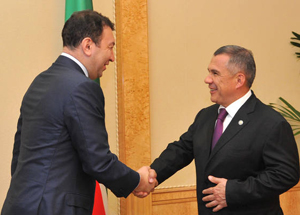 Рустам Минниханов встретился с послом Казахстана