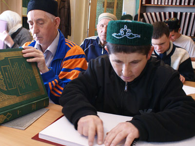 Татарстанская элита посетила мечеть «Сулейман»