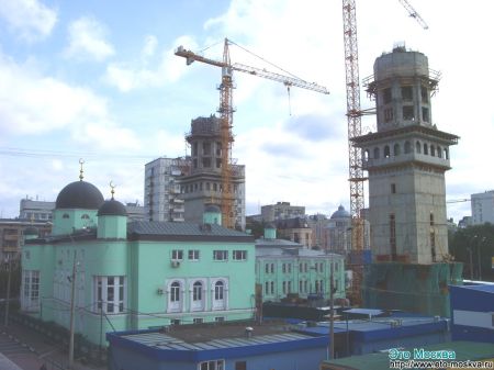 Изготовлен купол для московской соборной мечети