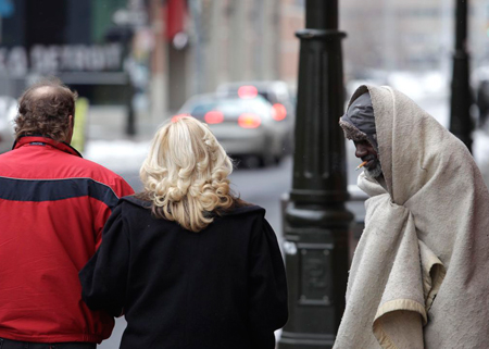 Нью-Йорк побил рекорд по числу бездомных
