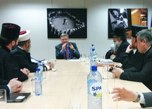 Муфтий ДУМ Украины посетил Брюссель с официальным визитом