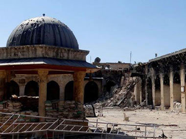 В Алеппо разрушен минарет знаменитой мечети