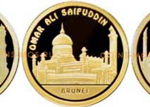В Казахстане вышли в обращение монеты со знаменитыми мечетями мира