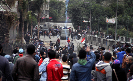 В Египте вспыхнули столкновения между исламистами и оппозиционерами