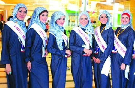 Мусульмане в Индонезии готовятся к проведению собственного конкурса красоты
