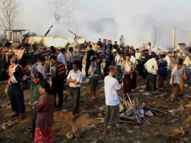 Антимусульманские погромы в Мьянме вынудили сотни человек покинуть свои дома