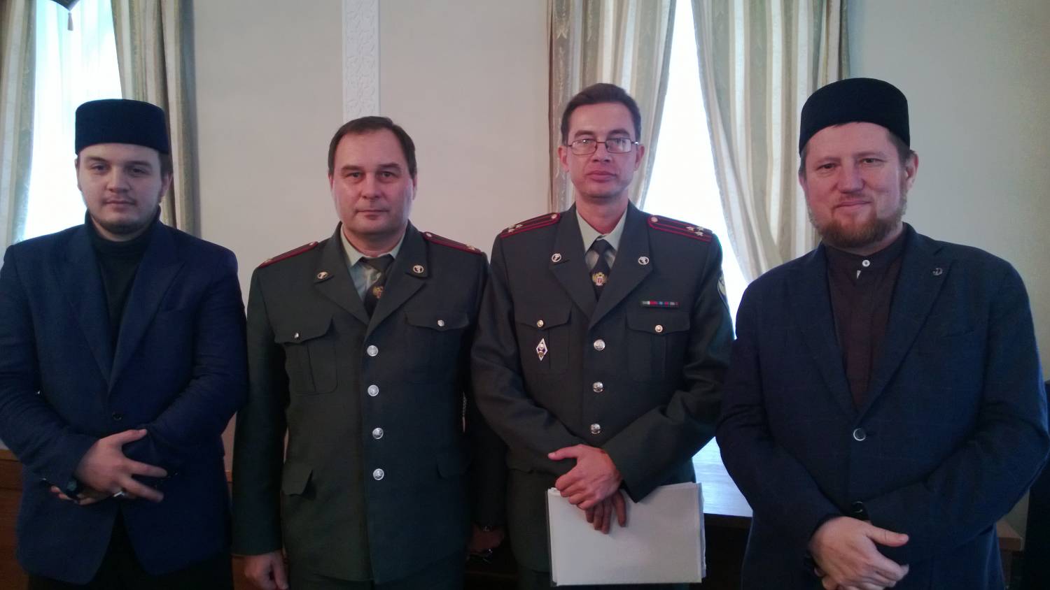 Илдар Баязитов, Камиль Даишев и Фарит Загидуллин на заседании ДУМ РТ