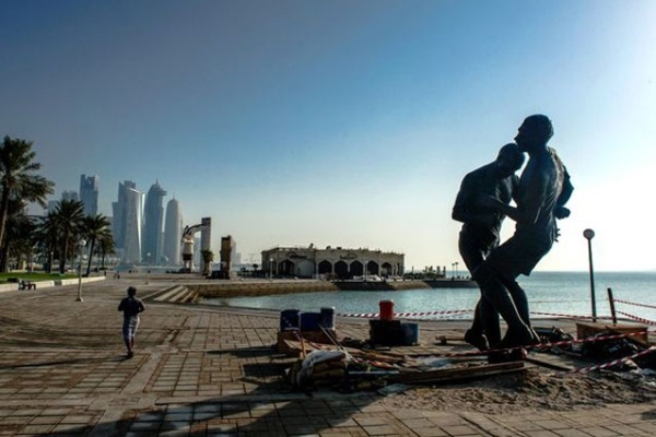 В Катаре установили памятник футболисту Зидану