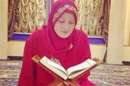 Ещё одна дочь Рамзана Кадырова стала хафизом