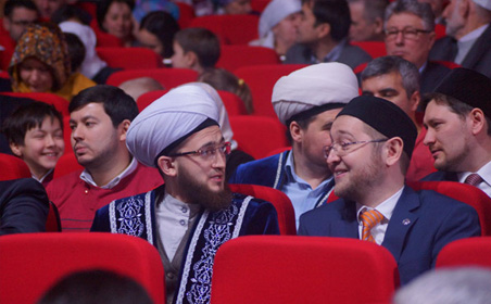 Делегация Татарстана приняла участие в праздновании Маулида ан-Наби в Москве
