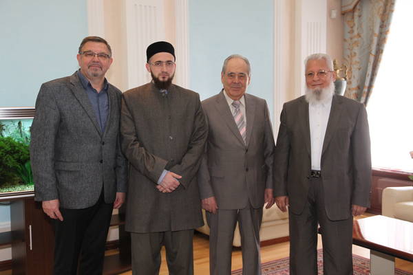 Камиль Самигуллин принял участие во встрече Минтимера Шаймиева с шейхом Мухаммадом Абу аль-Фатх аль-Байануни