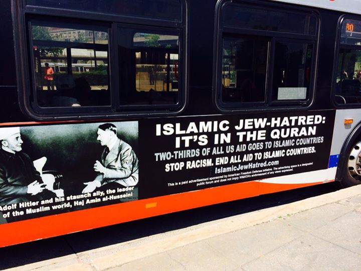 Антиисламская компанию на автобусах Вашингтона