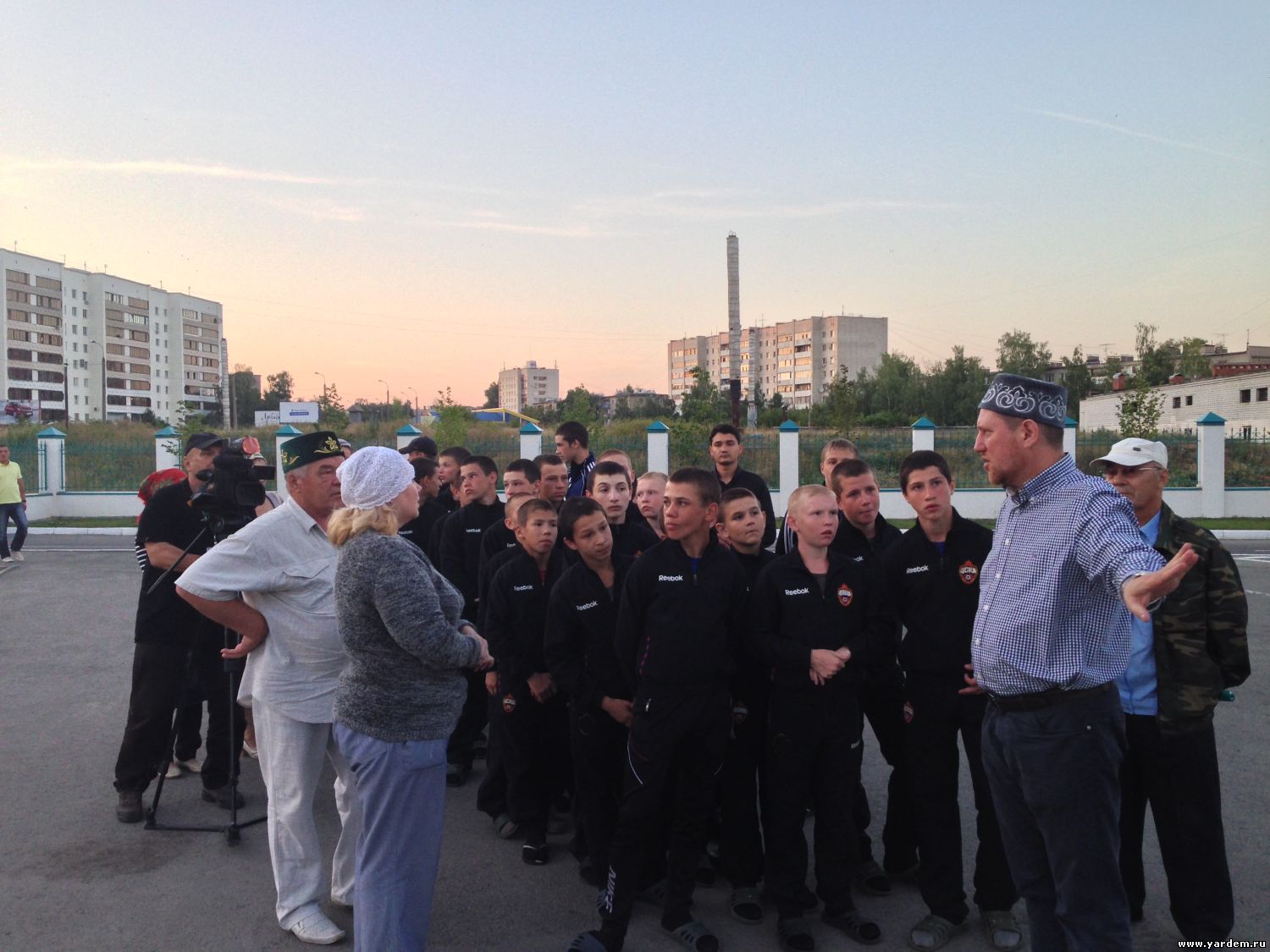 Ученики спецшколы имени Н.А.Галлямова стали гостями ифтара мечети "Ярдэм"