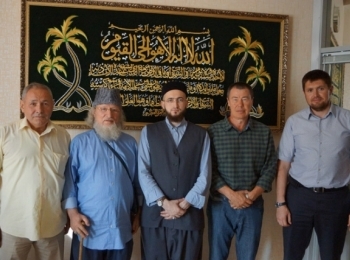 Муфтият Татарстана посетили Талгат Таджутдин и Марат Кабаев