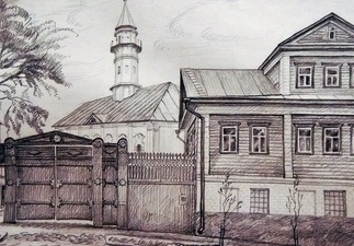 Местоположение деревянных мечетей Казани до Екатерины II (40-50-е годы XVIII века)