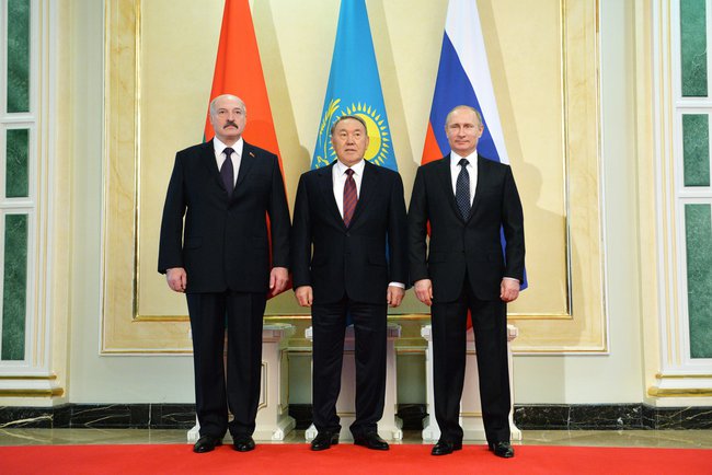 Встреча лидеров России, Белоруссии и Казахстана