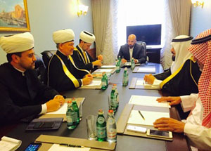 Муфтий Гайнутдин встретился с главой Главного управления внешних связей Министерства по делам ислама Саудовской Аравии