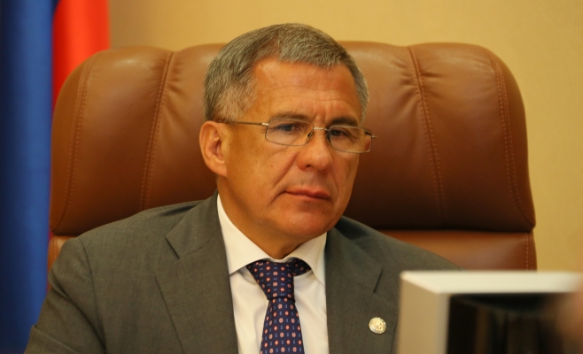 ЦИК РТ зарегистрировала Рустама Минниханова кандидатом на должность Президента Татарстана