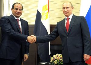 Владимир Путин встретится с Президентом Египта Абдельфаттахом Сиси
