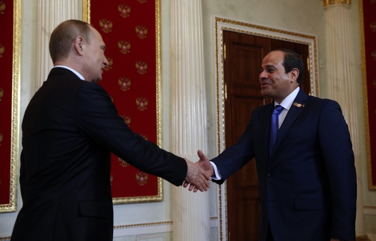 Путин обсудит с президентом Египта вопросы противодействия международному терроризму