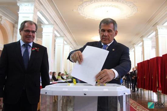 Рустам Минниханов набирает более 94% голосов