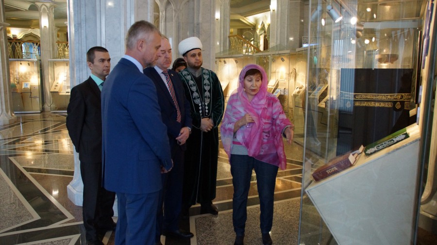 Андрей Меженько посетил  мечеть Кул Шариф