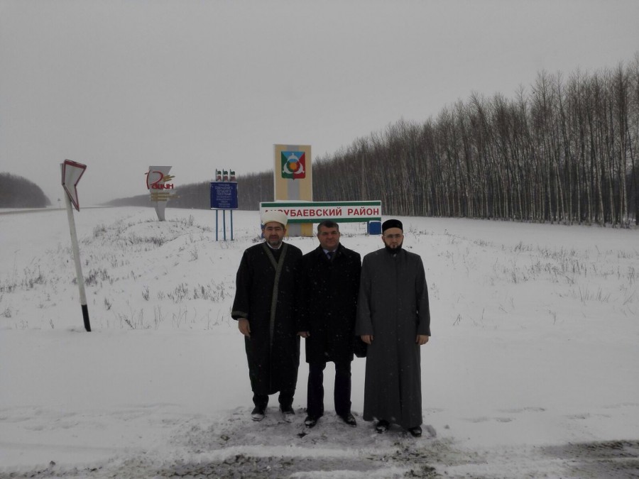 Муфтий РТ обсудил религиозную обстановку в  Аксубаевском  районе
