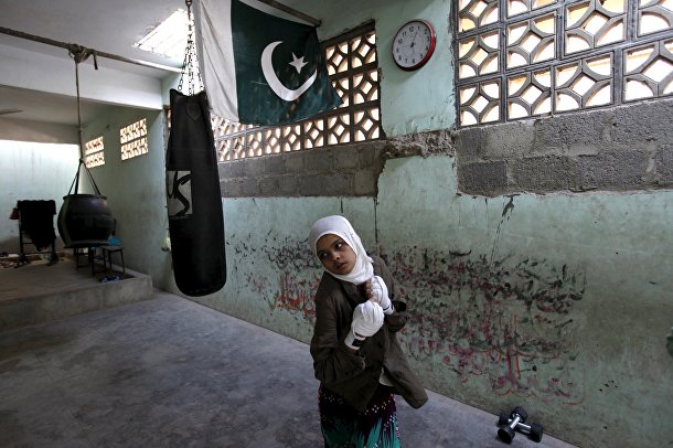Девочки из пакистанского Карачи: «Бокс у нас в крови»