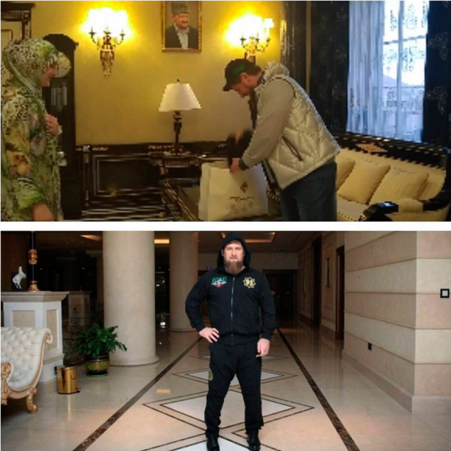 Дочь Кадырова подарила отцу дизайнерский спортивный костюм