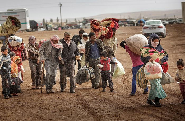 Турция расстреляла на границе с Сирией группу беженцев — СМИ
