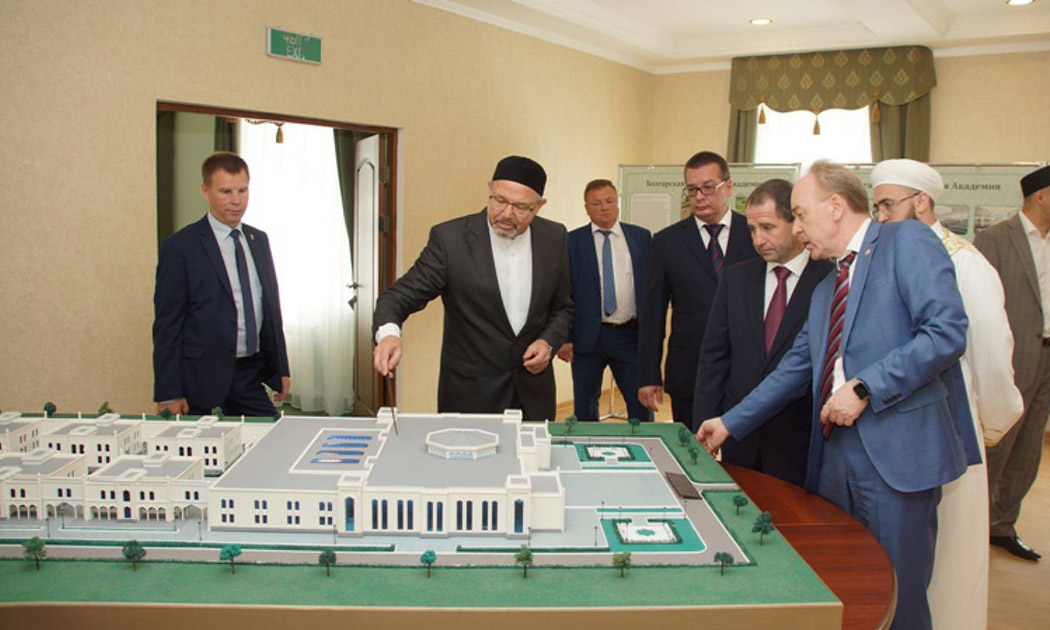 Макет исламской академии в Татарстане