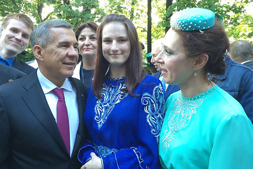 Минниханову в Германии пожаловались на КФУ из-за ликвидации кафедры татароведения