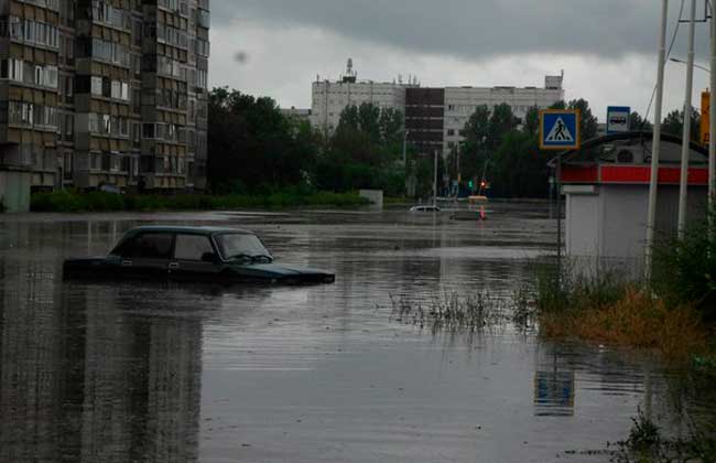 Казань затопило после ливня