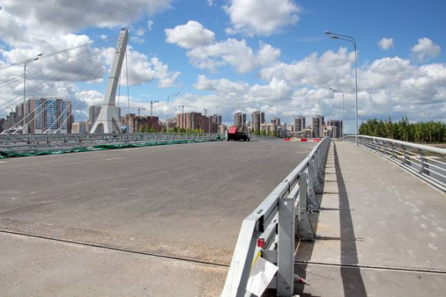 Мост через Дудергофский канал в Петербурге
