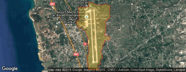 Аэропорт Martyr Basil al-Assad International