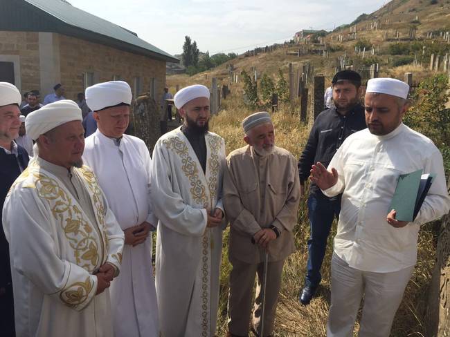 Делегация ДУМ РТ на открытии мечети в Дагестане