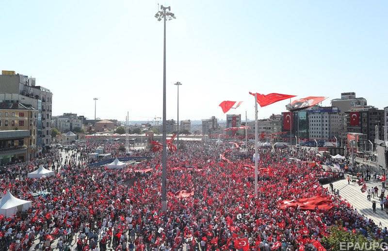 Эрдоган собирается казнить участников попытки военного переворота