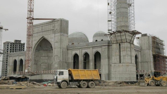 В Чечне строится мечеть в честь Рамзана Кадырова