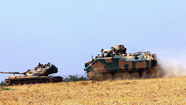 Турецкий спецназ вошел в Сирию
