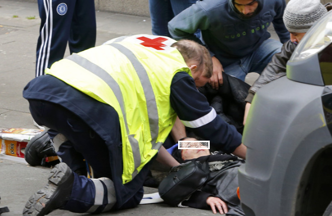 Во Франции мусульманку расстреляли в собственном автомобиле