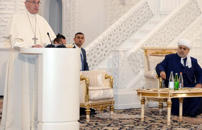 Папа Римский выступил в мечети