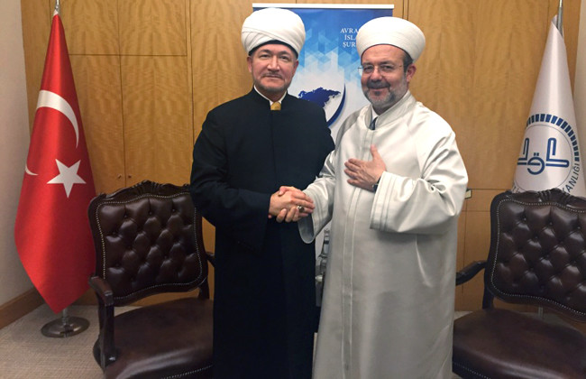 Гайнутдин встретился с главой управления по делам религии Турции