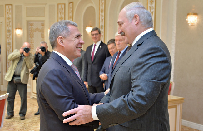 Рустам Минниханов встретился с президентом Беларуси