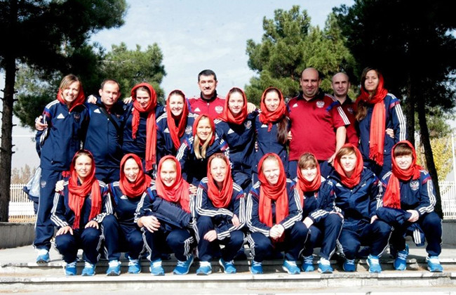 Женская сборная России по мини-футболу в 2014г.