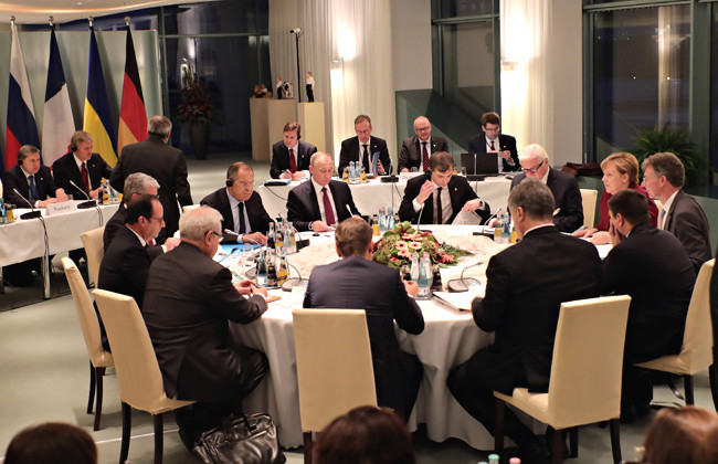 В Берлине завершились переговоры лидеров «нормандской четвёрки»