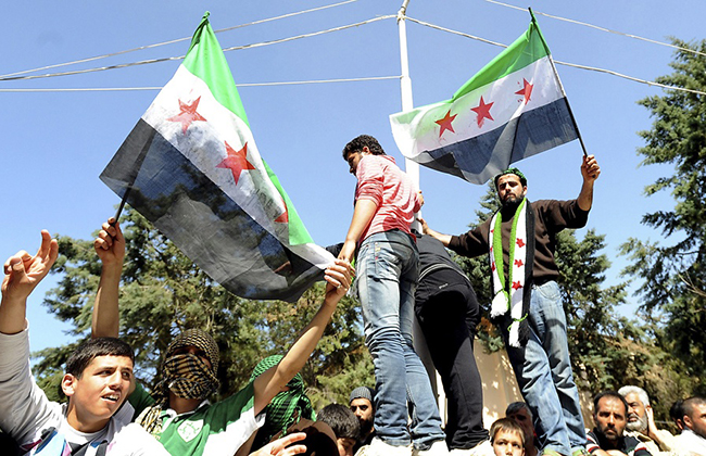 Нападение на активиста сирийской оппозиции