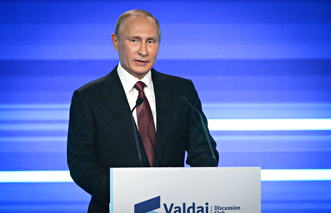 Владимир Путин рассказал участникам Валдайского клуба о национальных и глобальных интересах