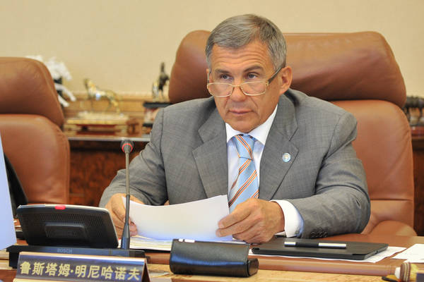 Президент Татарстана Рустам.Минниханов